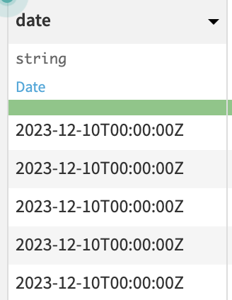Sorting dates in Pivot Tables — Dataiku Community