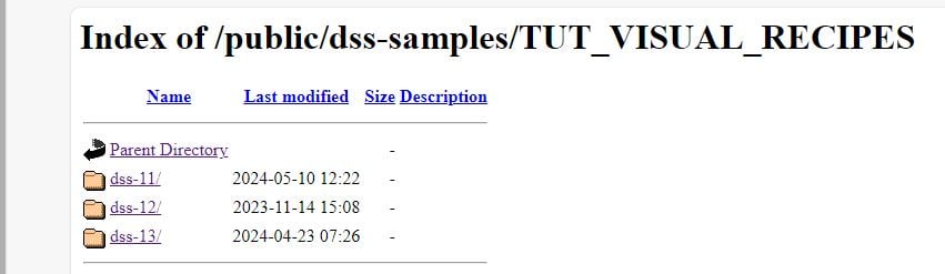 Tutorial error for Visual Recipes — Dataiku Community