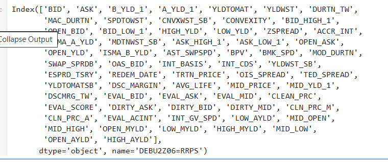 How to retrieve yield data via the LSEG API - LSEG Developer Community