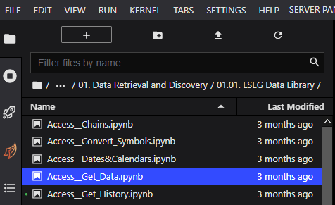 How to get the requested Data item on Codebook - LSEG Developer Community