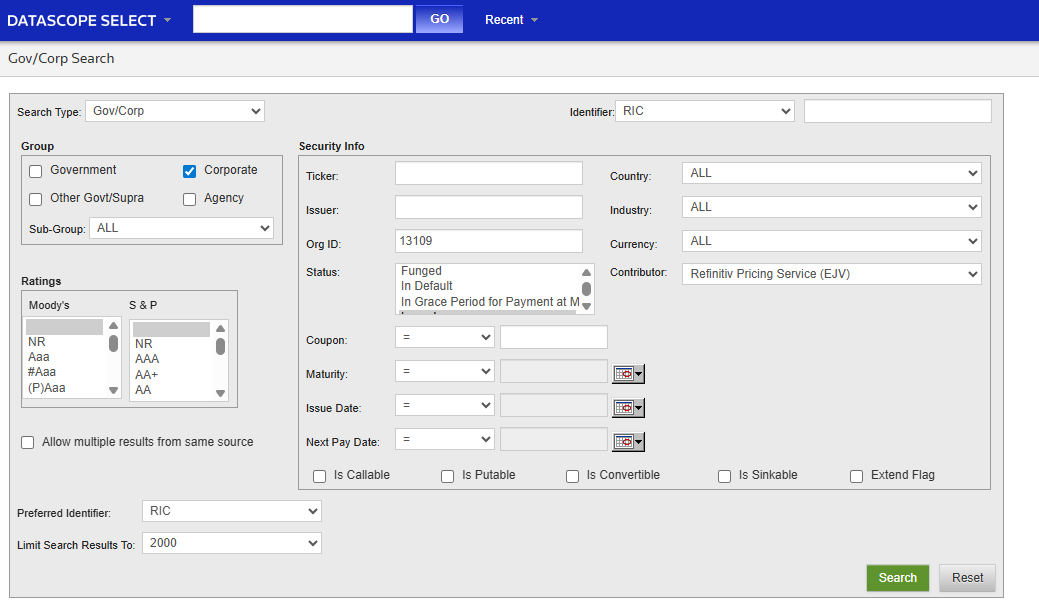 Is there a way to pull summary page details via DSS Rest API for ORG ID ...