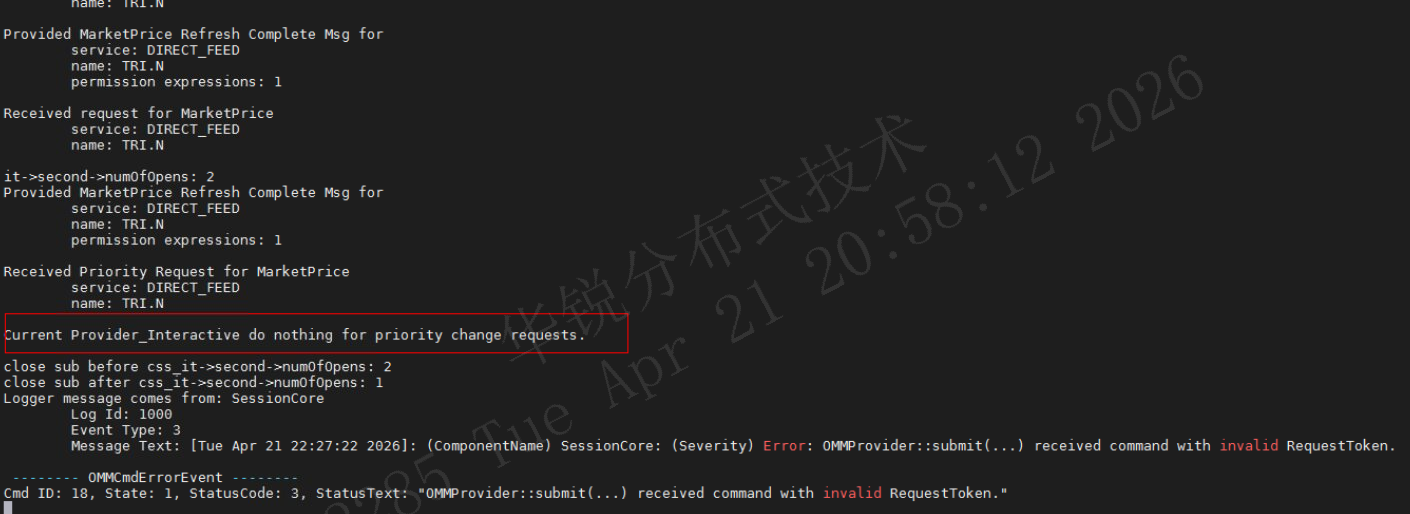 RFA API unexpected behavior with registerClient and reissueClient ...