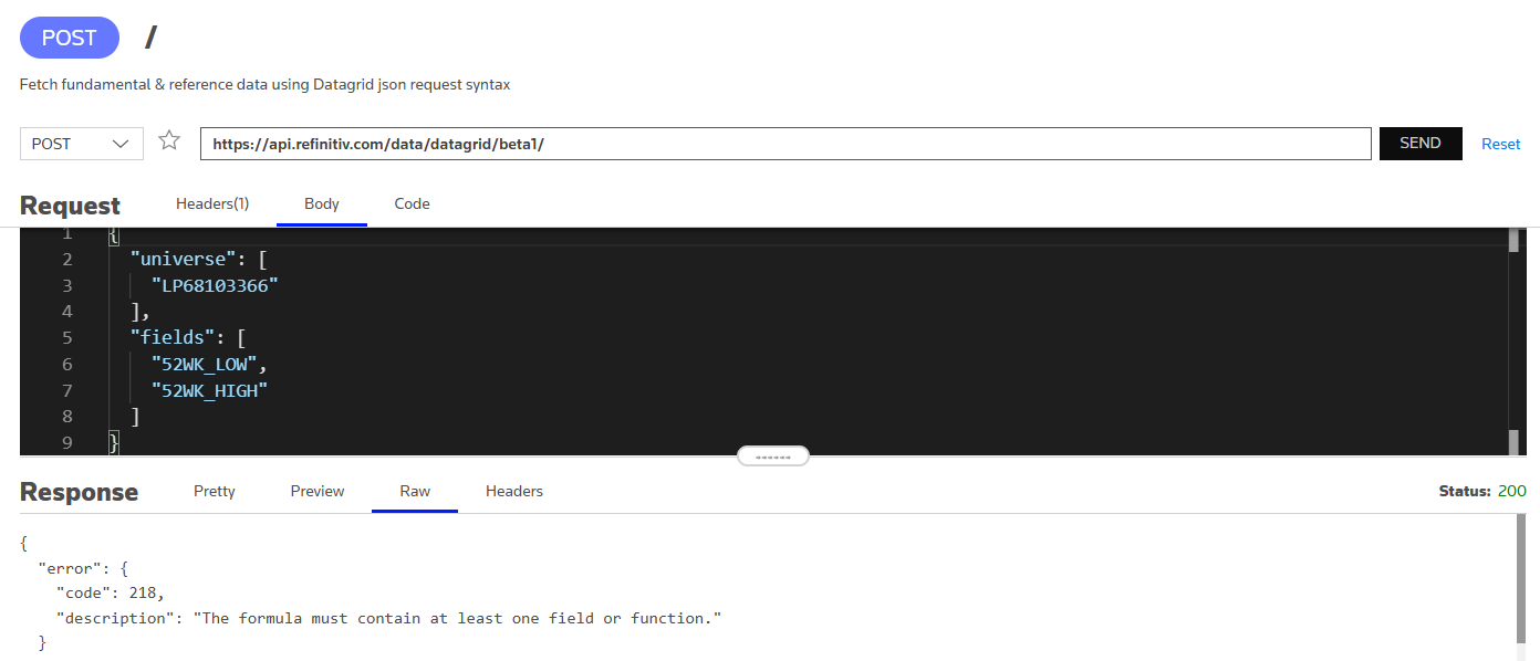 Discrepancy Between LSEG and Refinitiv Data Libraries for Instrument ...