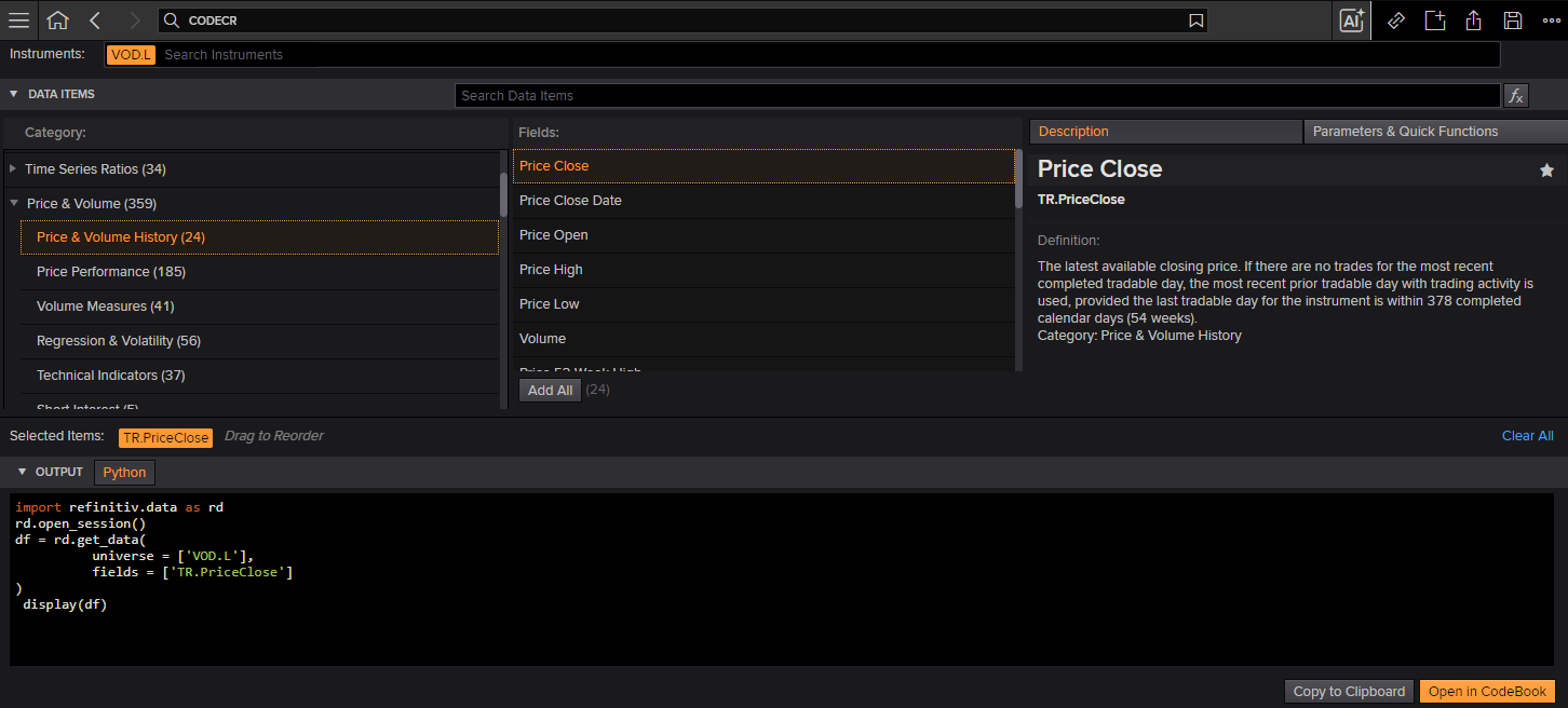 Private Equity/VC data retrieval through API - LSEG Developer Community