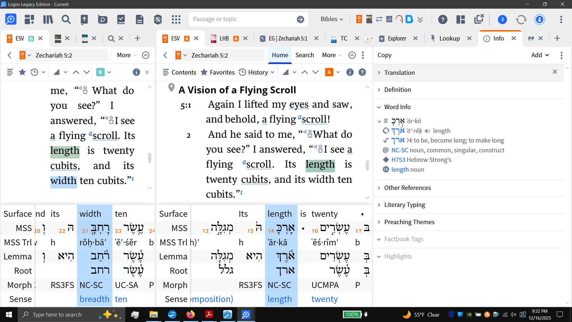 Inner workings of a Reverse Interlinear? - Logos Community