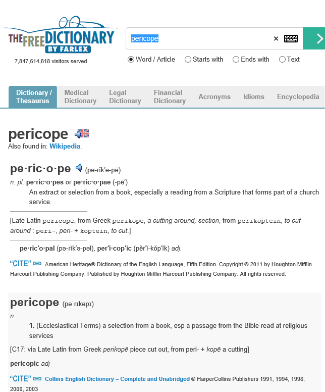 Peridopa TIP of the day: textual boundaries - Logos Community