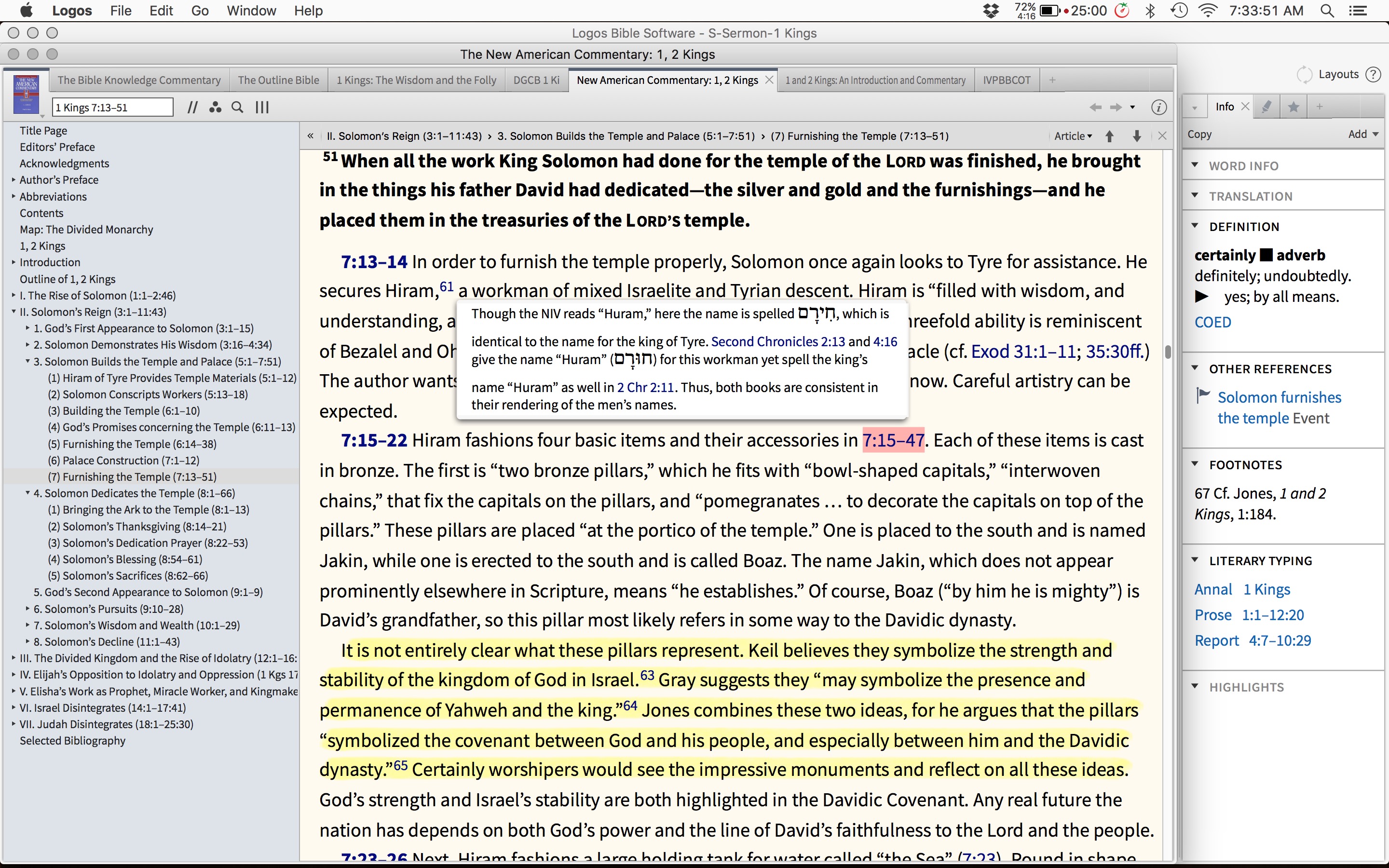 Footnote font size suddenly much bigger — Logos Community