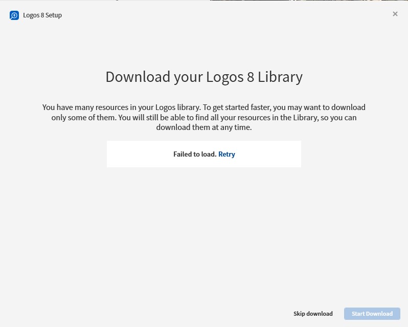 Logos 8 Setup Bug: Failure installing on a new computer - Logos and ...