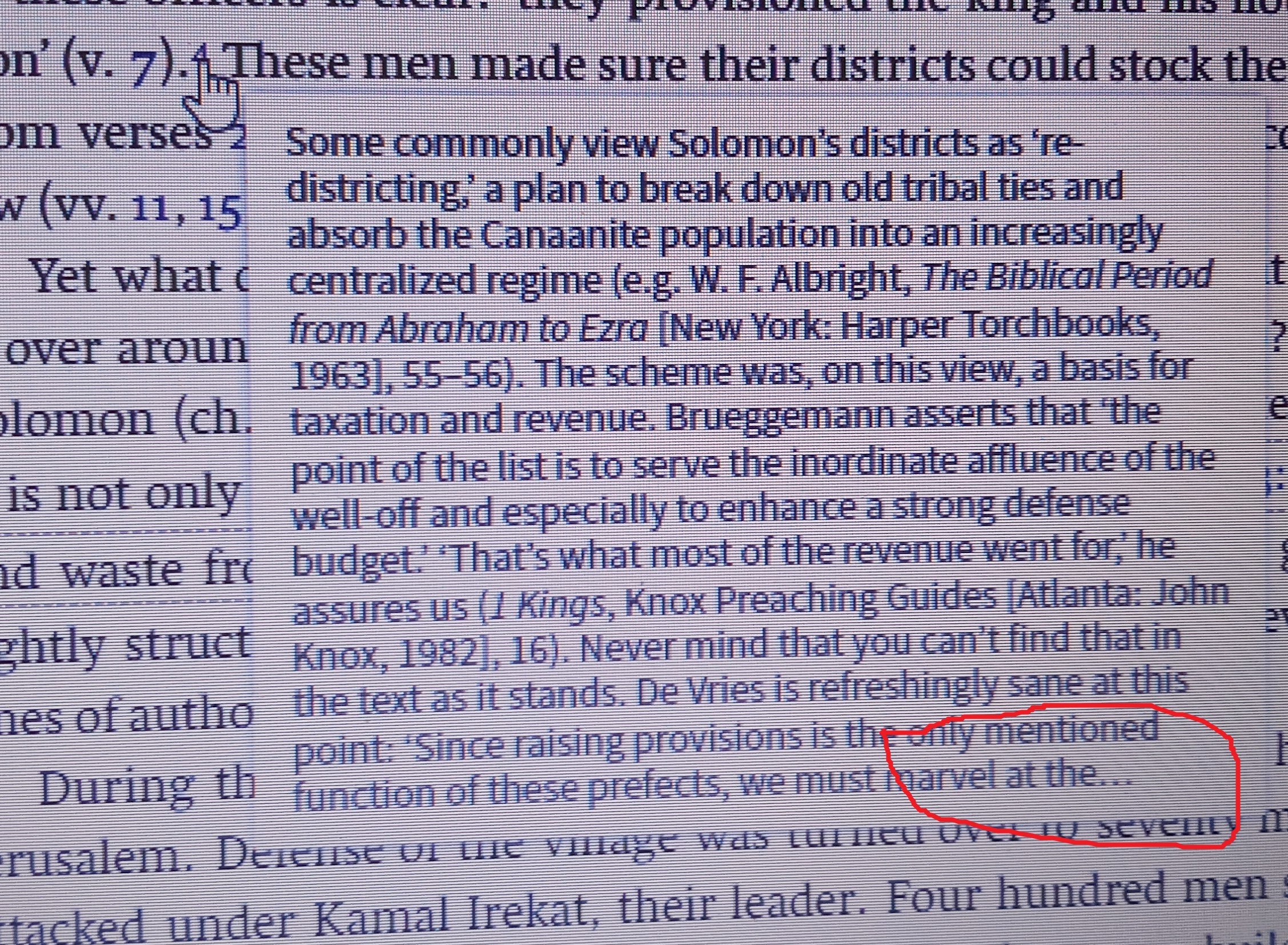 Reading the footnotes at times they are incomplete - Logos Community