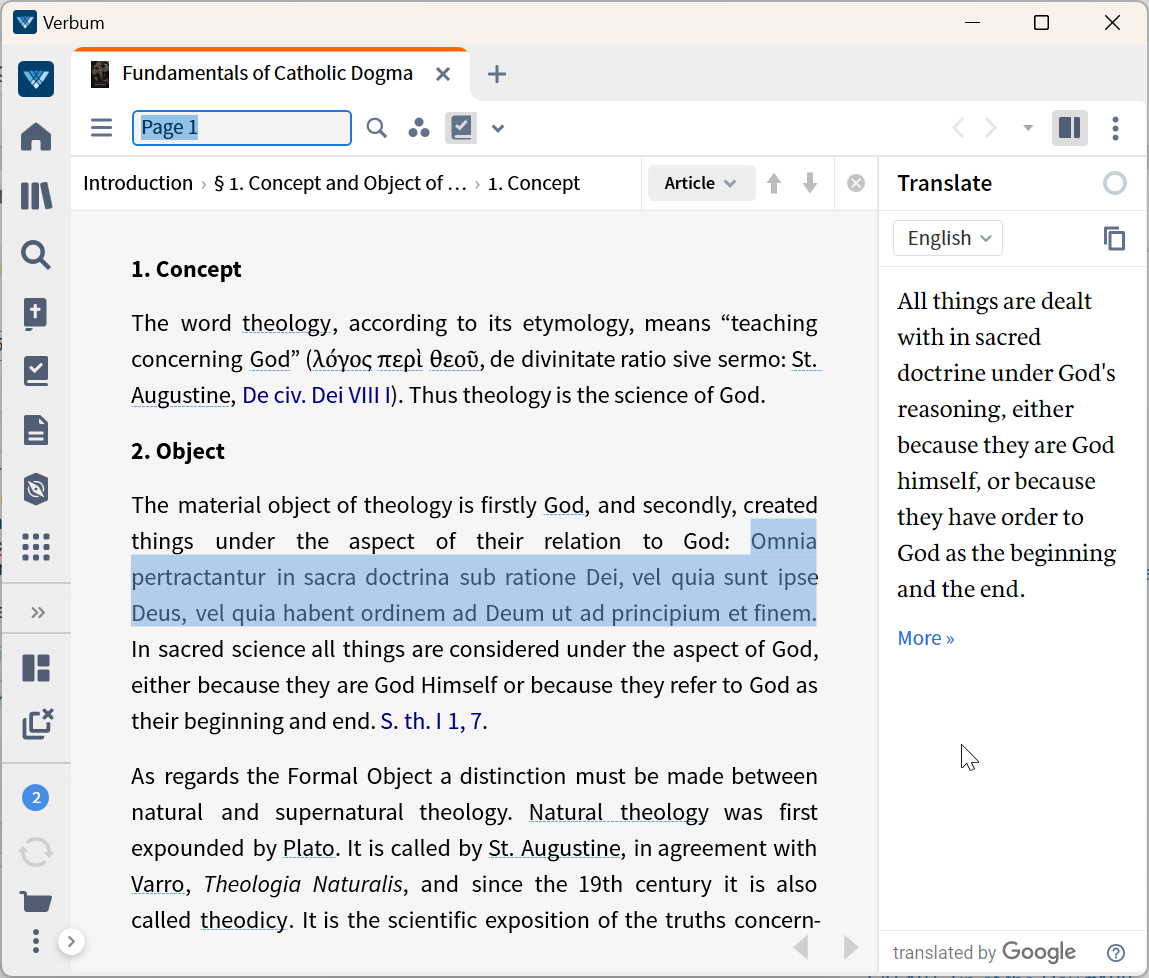 L/V 10+ Tip of the Day #135 Translation of embedded text - Logos Community
