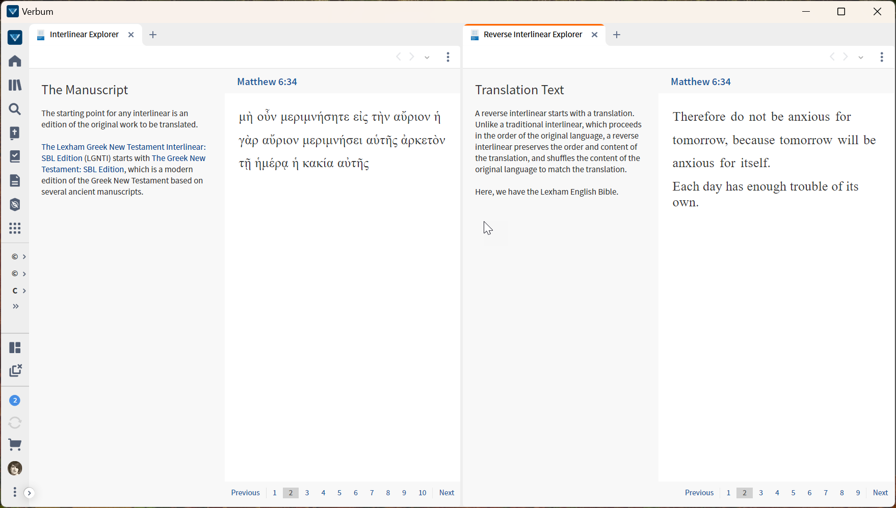 Interlinear Logo L/V 10+ Tip of the Day #248 Understanding the Interlinear and the ...