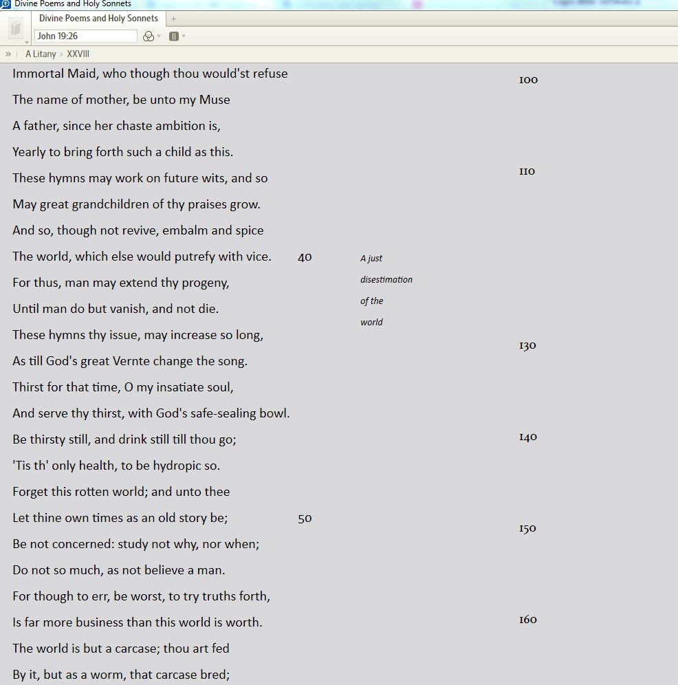 PBB: Query regarding text boxes and line numbers - Logos and Verbum ...