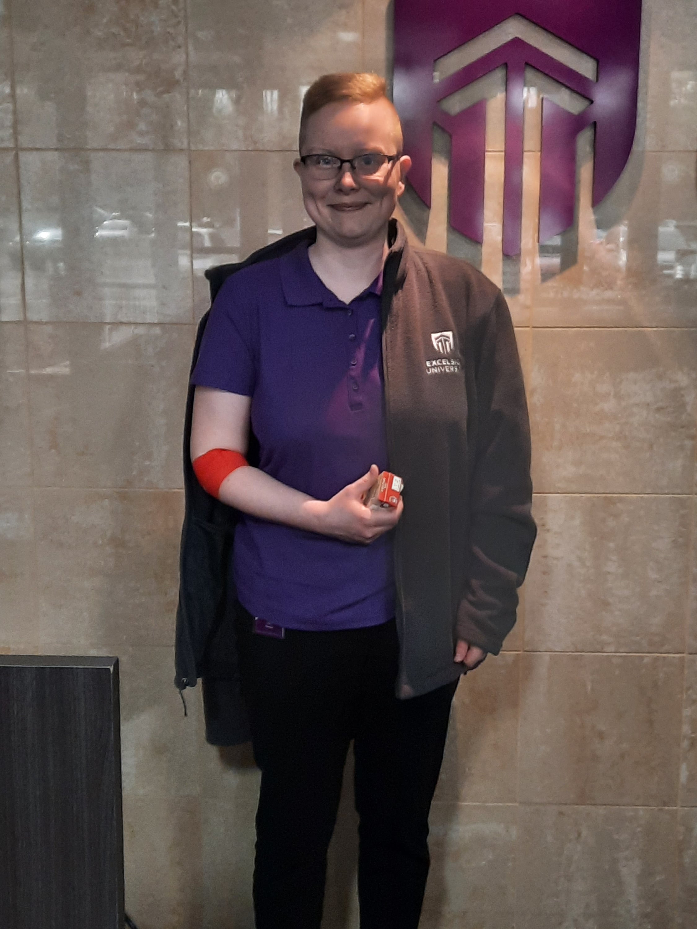 Sara Niemiec Post-Blood Donation Photo.jpg