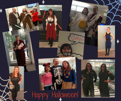 halloween collage image