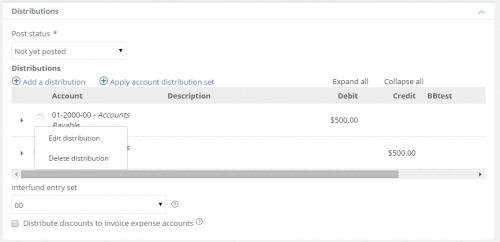 Edit distribution Financial Edge NXT image