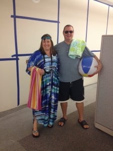 Dorie Wallace and Richard Sykora– Pool Party Day