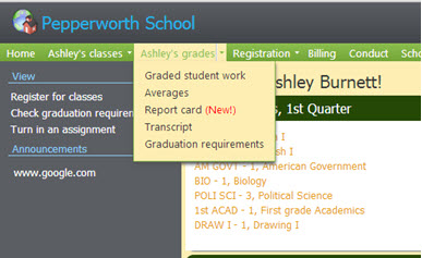 Netclassroom student grades
