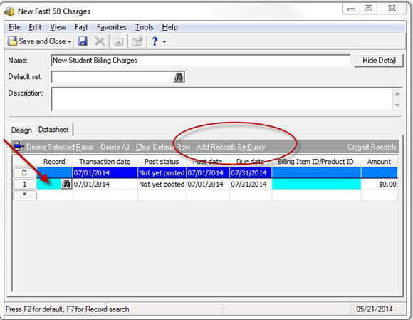FAST Datasheet Tab 2