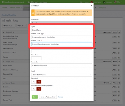 School Form Checklist 348651f8bcd053bd587e6ef4f8fef5b2-huge-sc