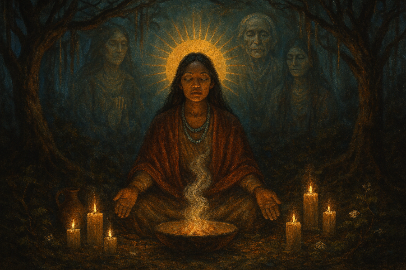 Ancestral sanctuary—support The Lulu Light Legacy on Patreon
