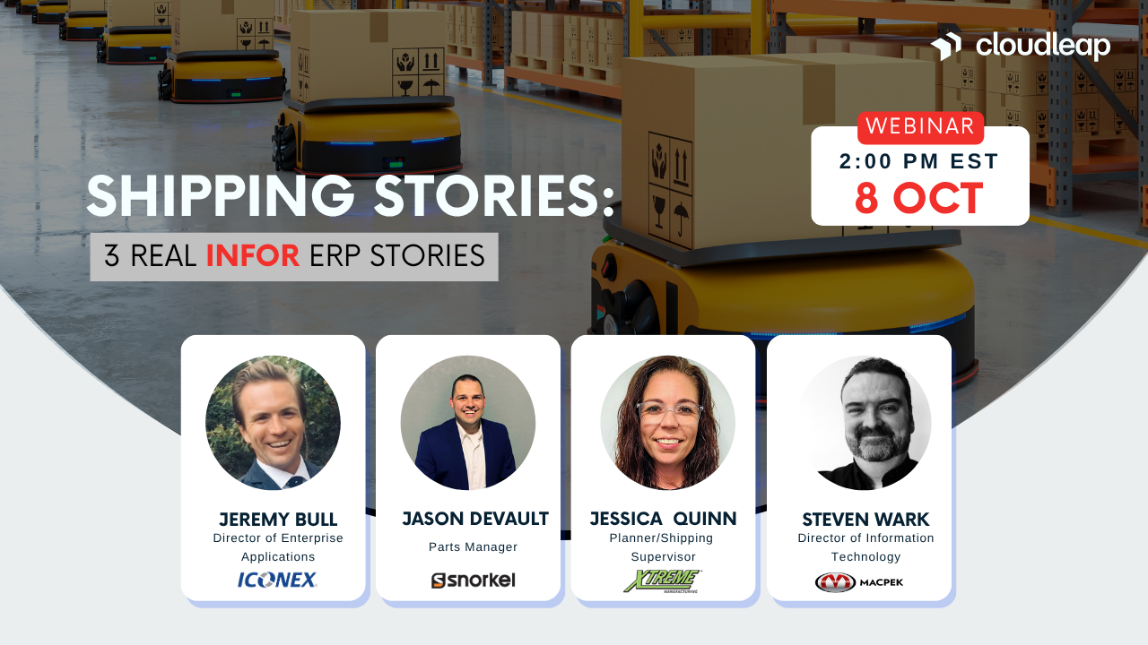 𝗦𝗵𝗶𝗽𝗽𝗶𝗻𝗴 𝗦𝘂𝗰𝗰𝗲𝘀𝘀: 𝟯 𝗥𝗲𝗮𝗹 𝗜𝗻𝗳𝗼𝗿 𝗘𝗥𝗣 𝗦𝘁𝗼𝗿𝗶𝗲𝘀 - Infor Global Community ...