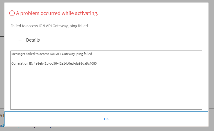 Issue When Activating or Testing API Flows in ION - Infor Global Community