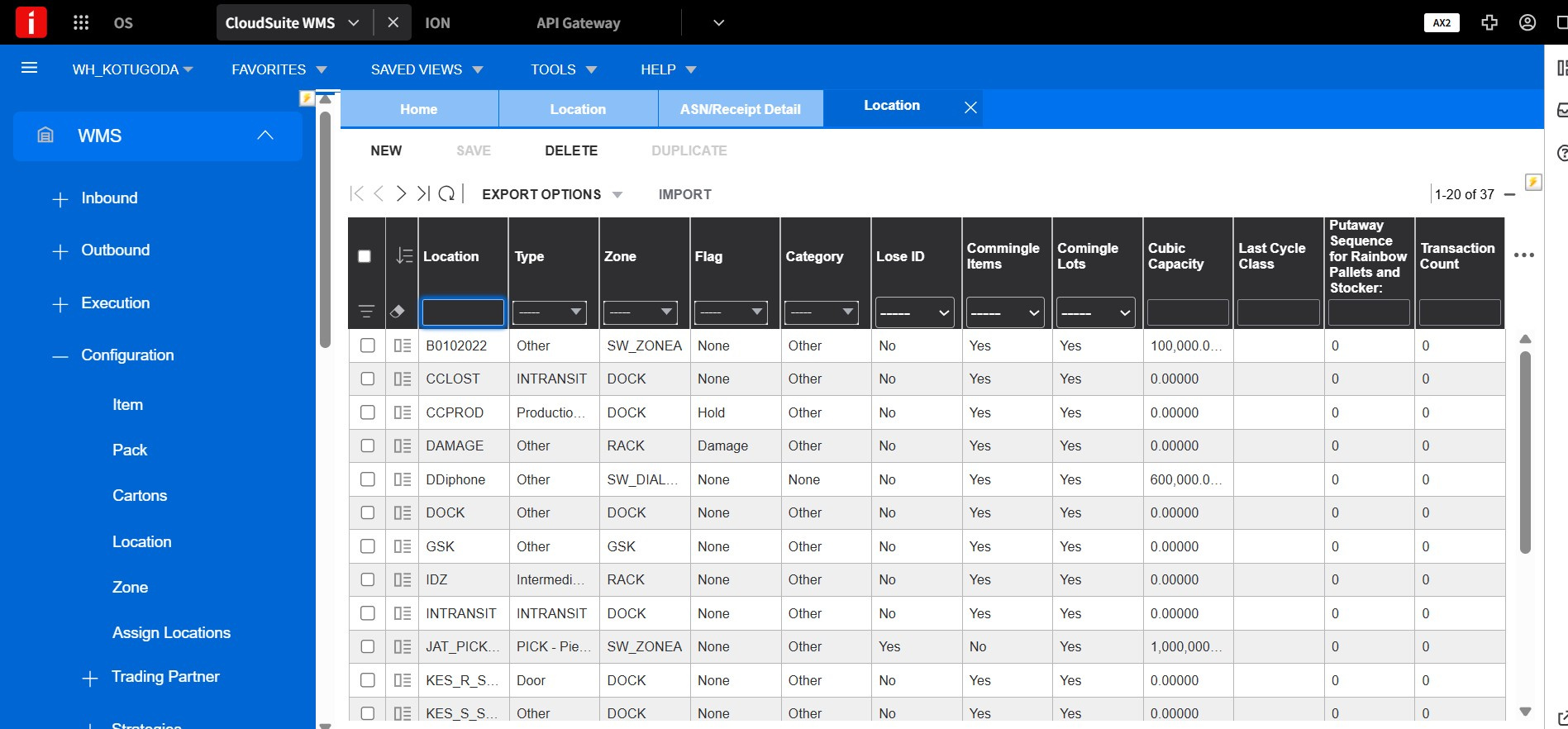 Wms Screen WMS Screen UDF Field 'List Name' property data binding - Infor Global ...