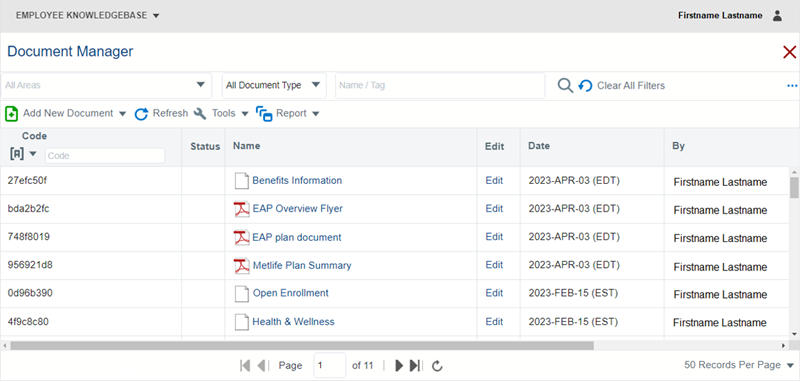 document manager
