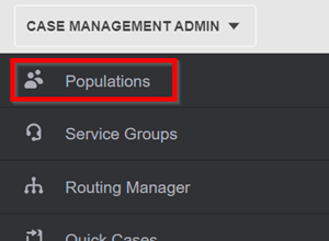 case management admin populations
