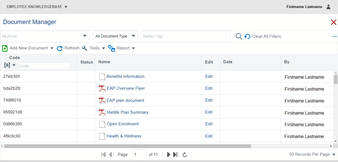 document manager