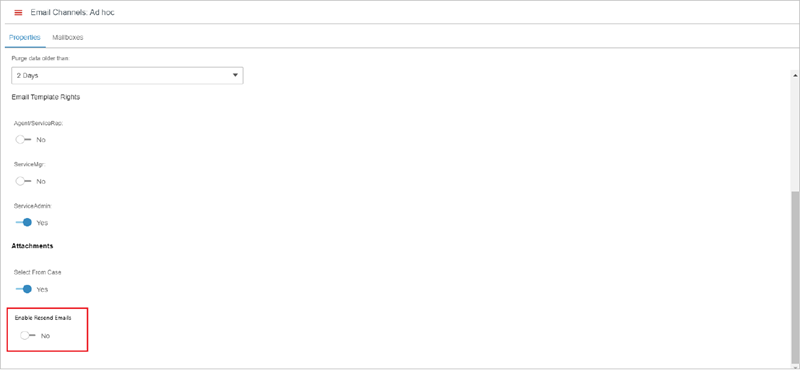 enable resend emails