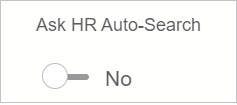 ask hr auto search no