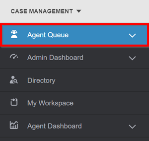 case management agent queue