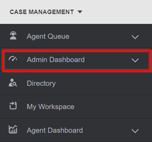 cm menu agent dashboard