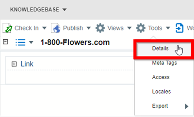 document tools details