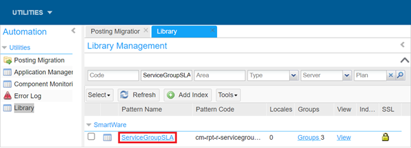 library service group SLA smartware