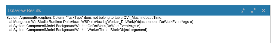 SP output, column present