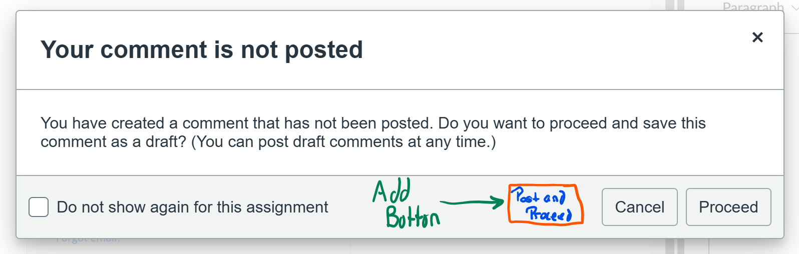 Click When Done How about less clicks instead of flashy features? - Instructure Community