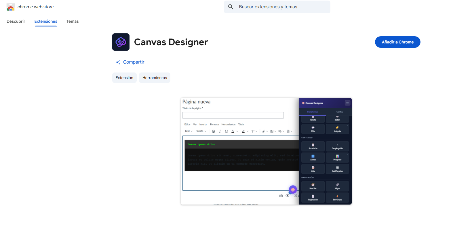 Canvas Designer is now in Chrome Web Store - Instructure Community