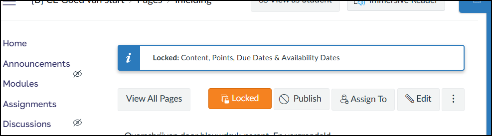Locking ALL content objects in blueprint - Instructure Community