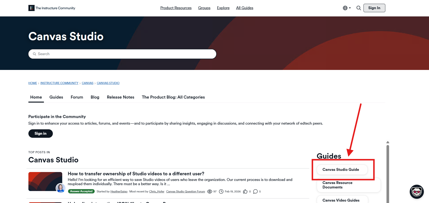 Menu Instructure Community Essentials: The Instructure Guides - Instructure Community