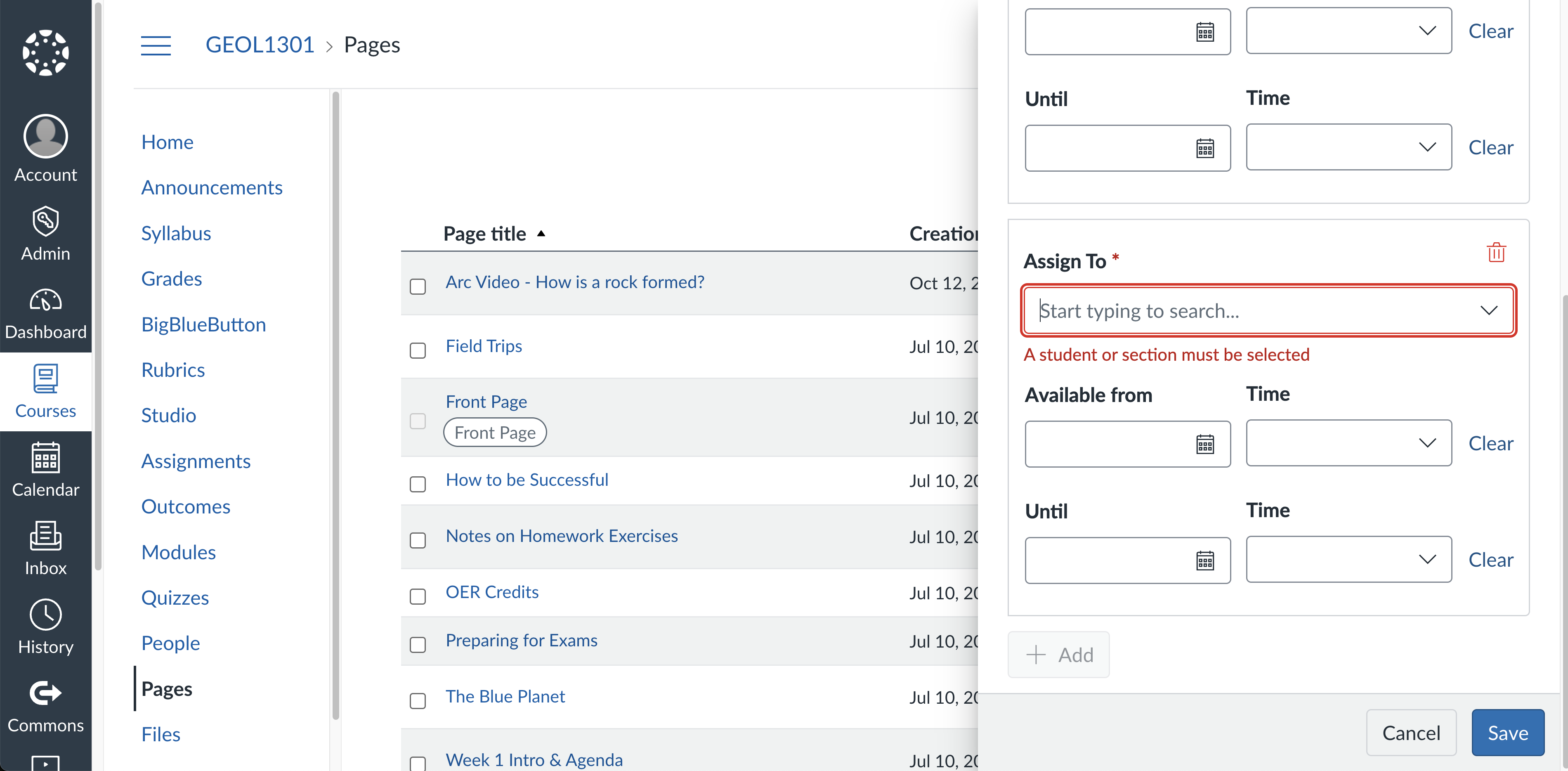 Screen reader announces the button's label, role, and selected state for improved accessibility