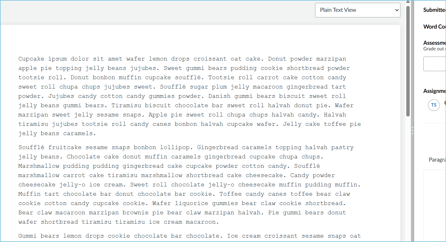 Text Entry Box Examples Text entry box submissions do not show properly in SpeedGarder ...