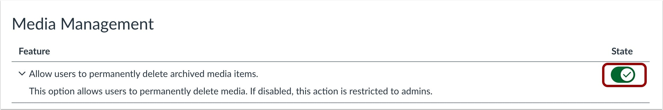 View Permanently Delete Permission