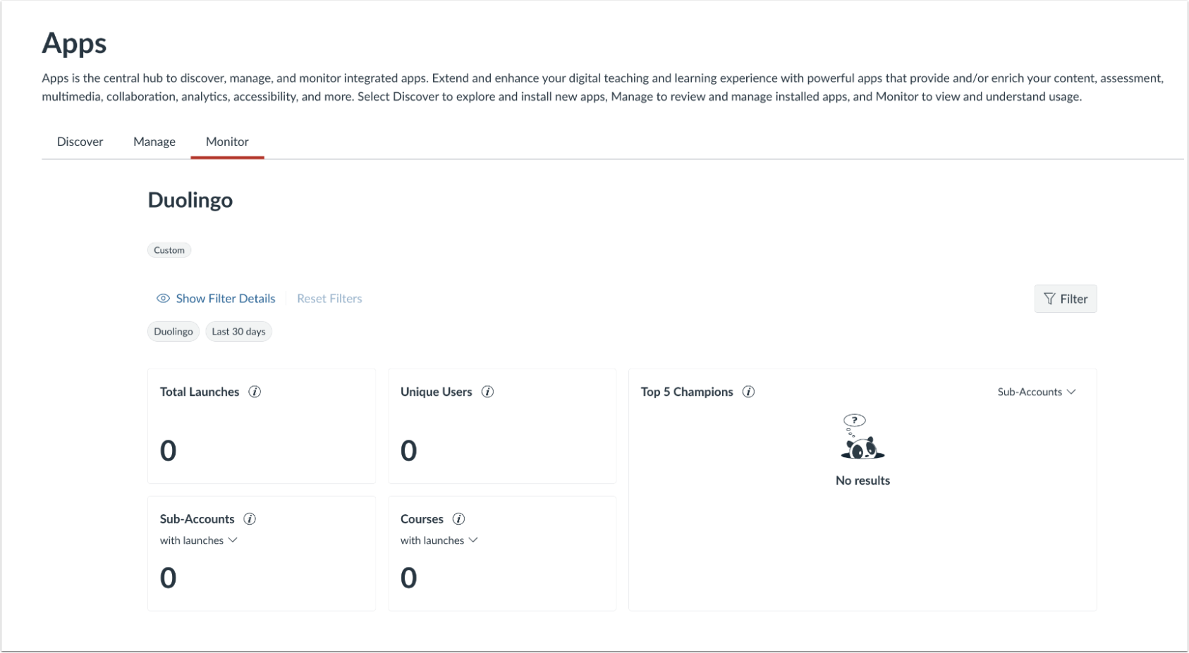 Custom Group App Details