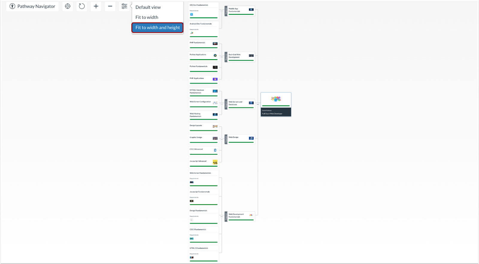 Filter Fit to Width and Height Option