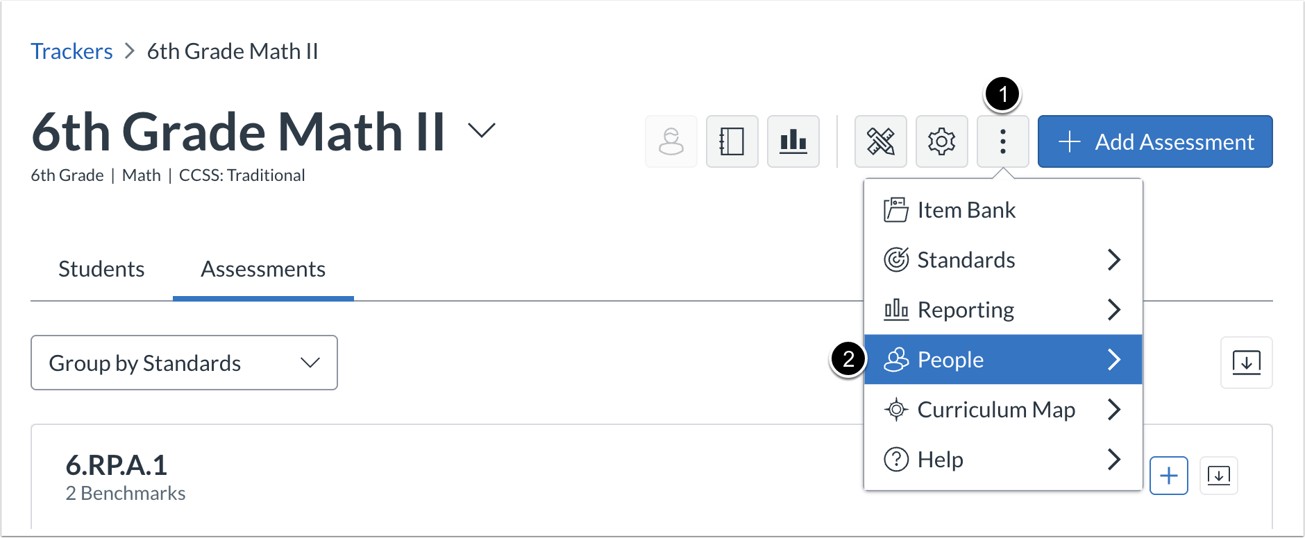 Mastery Tracker: People