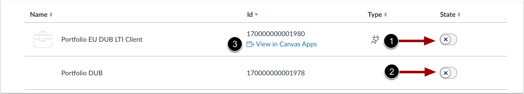 Portfolio Inherited Developer Keys