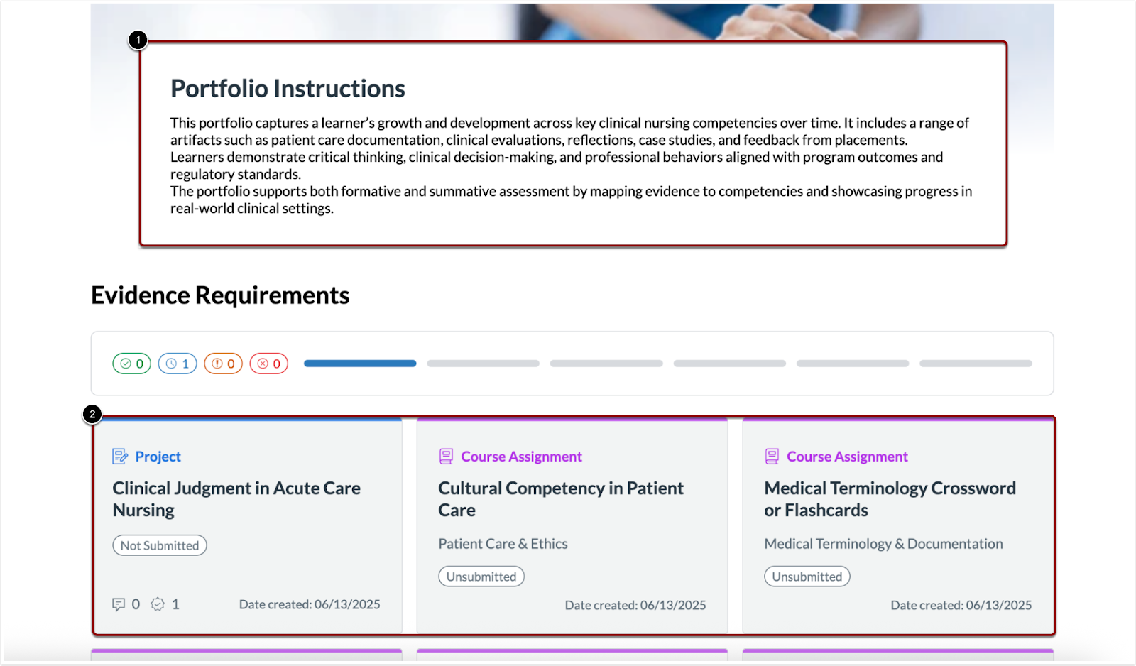 Portfolio Instructions and Requirements