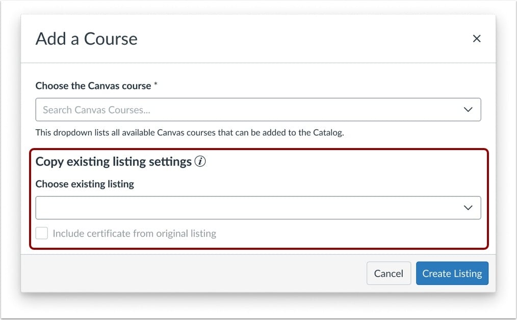 View Certificate Duplication Option